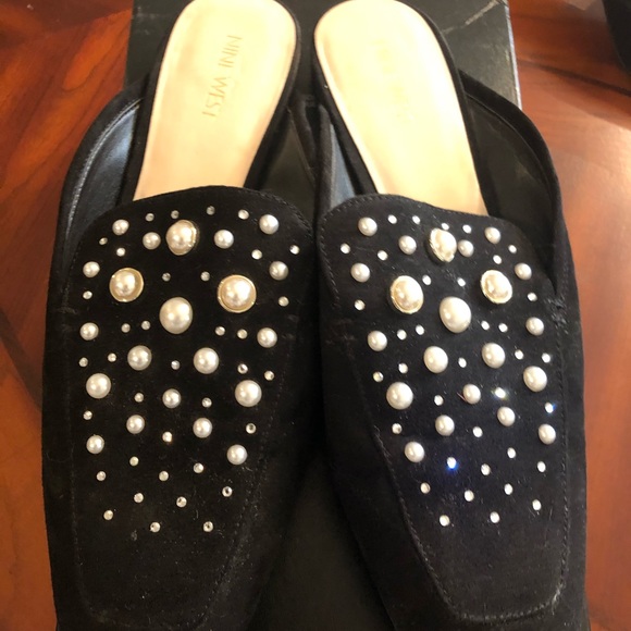nine west studded flats